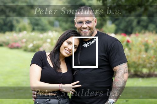 Den Haag 25 augustus 2023
Michael v d Plas met zijn nieuwe vriendin Charlene Bakker