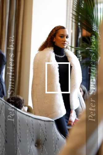 Amsterdam 1 september 2023
Modeshow in Hotel l Europe tijdens Amsterdam fashion week. Milouska Meulens , haar dochter loopt mee in de show.