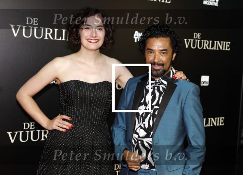Amsterdam 11 september 2023
Premiere de Vuurlinie in Thuschinski Amsterdam .  Nandi v Beurden