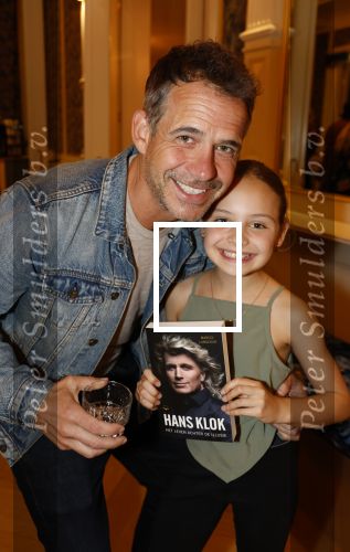 Amsterdam 25 september 2023
Boekpresentatie Hans Klok in Carre . Pepijn Padberg met zijn dochter
