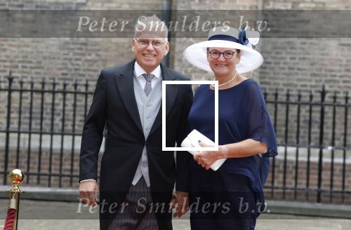 Den Haag 19 september 2023
Prinsjesdag 2023 . Aankomst van de ministers met partners en Staatsecretarissen met partners op het binnenhof. Piet Adema met zijn vrouw