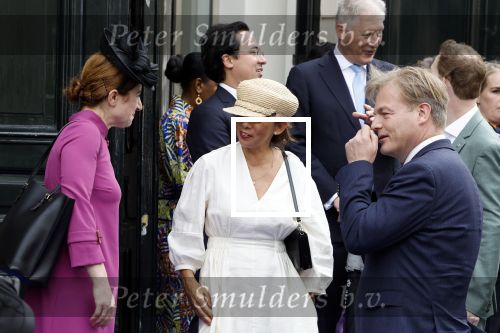 Den Haag 19 september 2023
Prinsjesdag 2023 .Pieter Omtzigt met zijn vrouw .