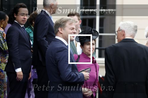 Den Haag 19 september 2023
Prinsjesdag 2023 .Pieter Omtzigt met zijn vrouw .