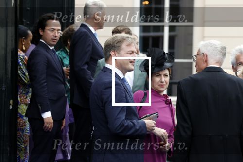 Den Haag 19 september 2023
Prinsjesdag 2023 .Pieter Omtzigt met zijn vrouw .