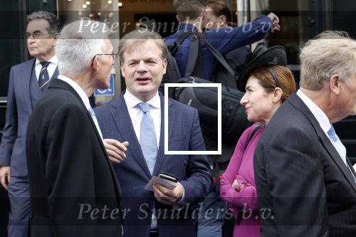 Den Haag 19 september 2023
Prinsjesdag 2023 .Pieter Omtzigt met zijn vrouw .