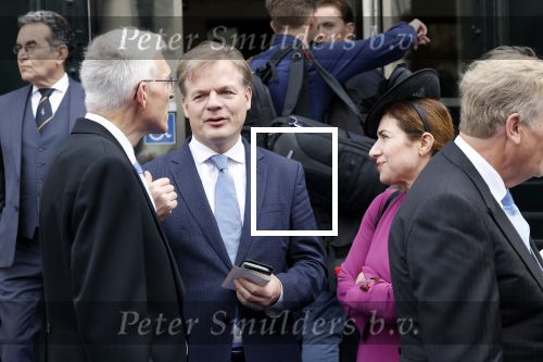 Den Haag 19 september 2023
Prinsjesdag 2023 .Pieter Omtzigt met zijn vrouw .