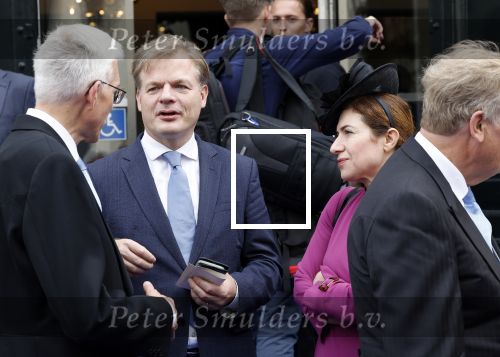 Den Haag 19 september 2023
Prinsjesdag 2023 .Pieter Omtzigt met zijn vrouw .