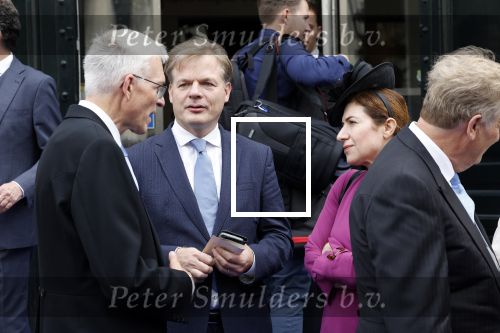 Den Haag 19 september 2023
Prinsjesdag 2023 .Pieter Omtzigt met zijn vrouw .