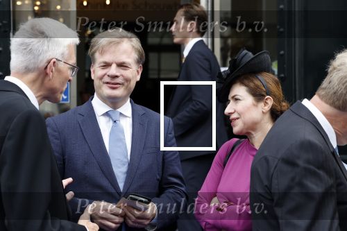 Den Haag 19 september 2023
Prinsjesdag 2023 .Pieter Omtzigt met zijn vrouw .