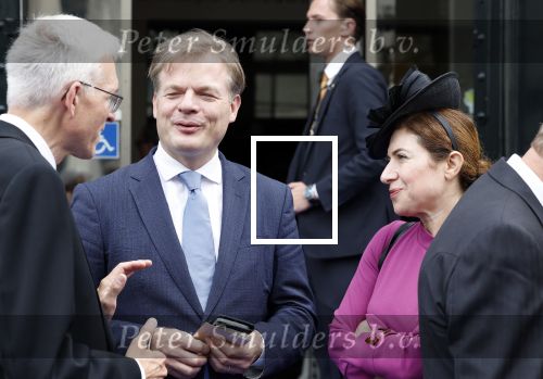 Den Haag 19 september 2023
Prinsjesdag 2023 .Pieter Omtzigt met zijn vrouw .