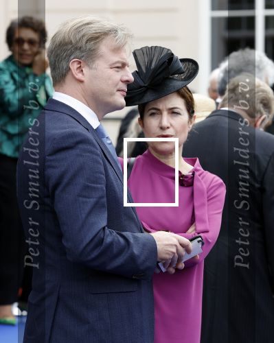 Den Haag 19 september 2023
Prinsjesdag 2023 .Pieter Omtzigt met zijn vrouw .