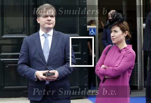 Den Haag 19 september 2023
Prinsjesdag 2023 .Pieter Omtzigt met zijn vrouw .