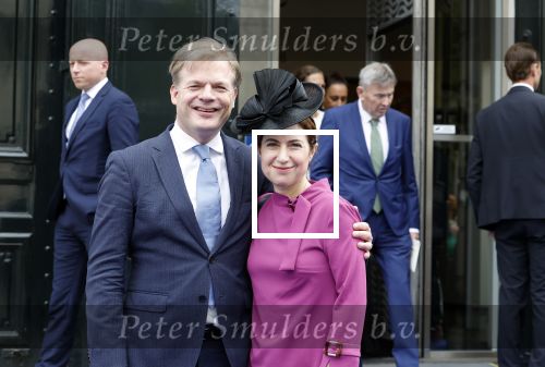 Den Haag 19 september 2023
Prinsjesdag 2023 .Pieter Omtzigt met zijn vrouw .