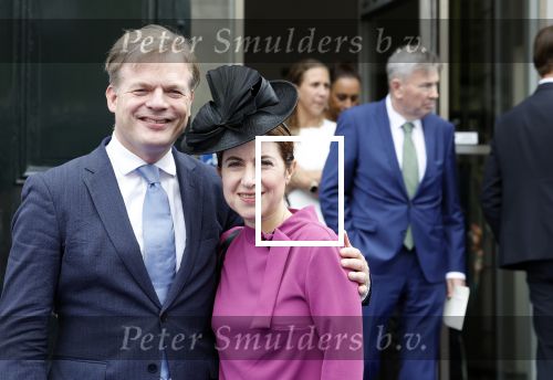 Den Haag 19 september 2023
Prinsjesdag 2023 .Pieter Omtzigt met zijn vrouw .