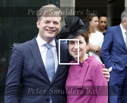 Den Haag 19 september 2023
Prinsjesdag 2023 .Pieter Omtzigt met zijn vrouw .