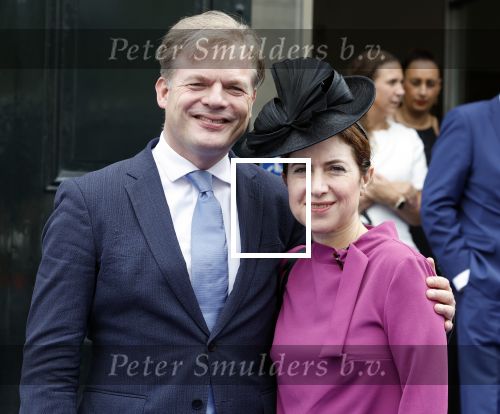 Den Haag 19 september 2023
Prinsjesdag 2023 .Pieter Omtzigt met zijn vrouw .