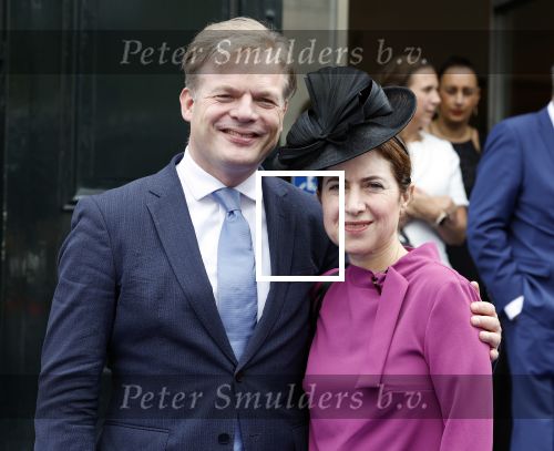 Den Haag 19 september 2023
Prinsjesdag 2023 .Pieter Omtzigt met zijn vrouw .