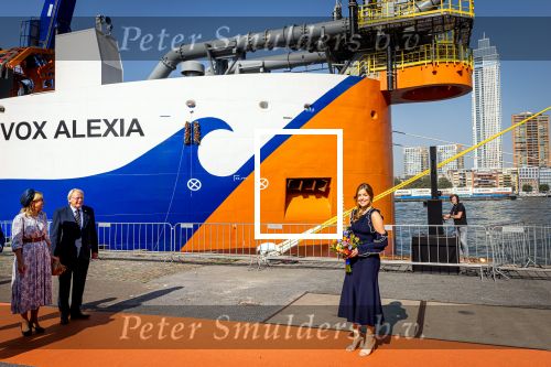 Rotterdam 9 september 2023
Prinses Alexia doopt het schip VOX Alexia in Rotterdam.