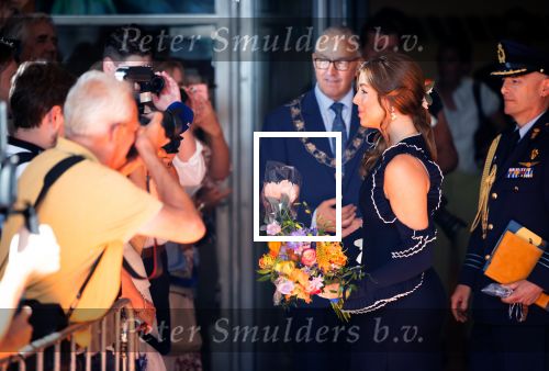 Rotterdam 9 september 2023
Prinses Alexia doopt het schip VOX Alexia in Rotterdam. Burgemeester Aboutaleb
