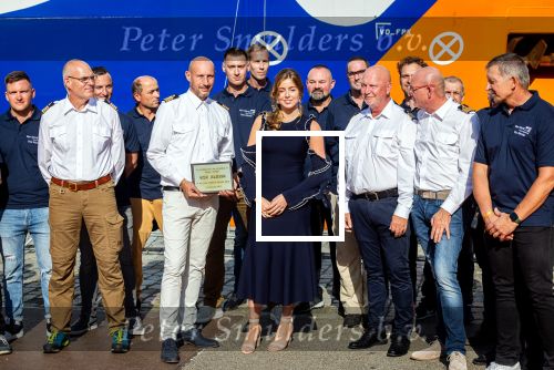 Rotterdam 9 september 2023
Prinses Alexia doopt het schip VOX Alexia in Rotterdam.