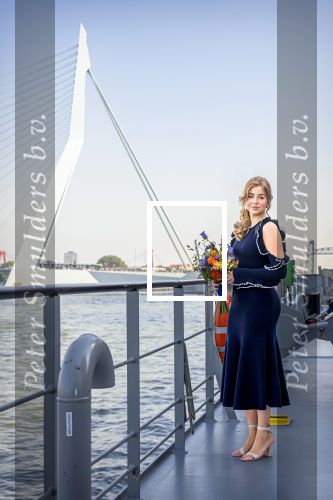 Rotterdam 9 september 2023
Prinses Alexia doopt het schip VOX Alexia in Rotterdam.