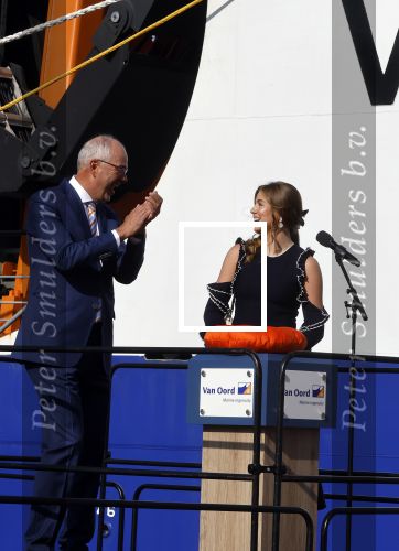 Rotterdam 9 septeber 2023
Prinses Alexia doopt de Vox Alexia in Rotterdam