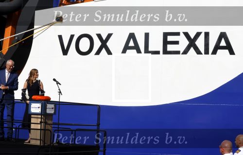 Rotterdam 9 septeber 2023
Prinses Alexia doopt de Vox Alexia in Rotterdam