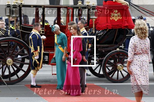 Den Haag 19 september 2023
Prinsjesdag 2023. Aanwezig namens de koninklijke familie , Koning Willem Alexander Koningin Maxima Prinses Amalia Prinses Alexia Prins Constantijn en Prinses laurentien.