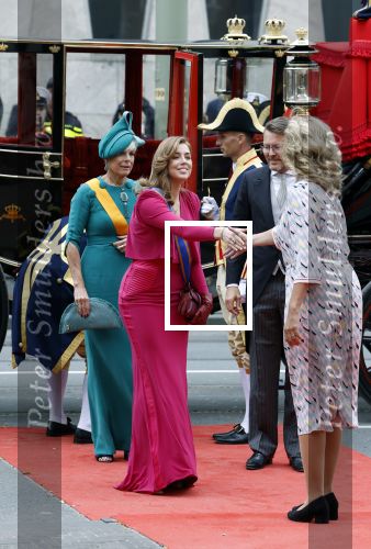Den Haag 19 september 2023
Prinsjesdag 2023. Aanwezig namens de koninklijke familie , Koning Willem Alexander Koningin Maxima Prinses Amalia Prinses Alexia Prins Constantijn en Prinses laurentien.
