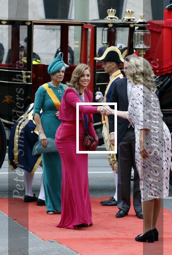 Den Haag 19 september 2023
Prinsjesdag 2023. Aanwezig namens de koninklijke familie , Koning Willem Alexander Koningin Maxima Prinses Amalia Prinses Alexia Prins Constantijn en Prinses laurentien.