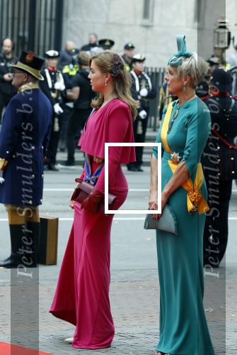 Den Haag 19 september 2023
Prinsjesdag 2023. Aanwezig namens de koninklijke familie , Koning Willem Alexander Koningin Maxima Prinses Amalia Prinses Alexia Prins Constantijn en Prinses laurentien.