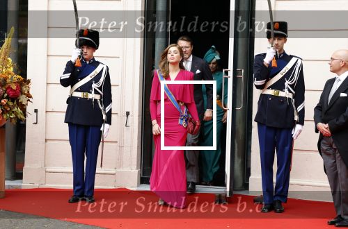 Den Haag 19 september 2023
Prinsjesdag 2023. Aanwezig namens de koninklijke familie , Koning Willem Alexander Koningin Maxima Prinses Amalia Prinses Alexia Prins Constantijn en Prinses laurentien.