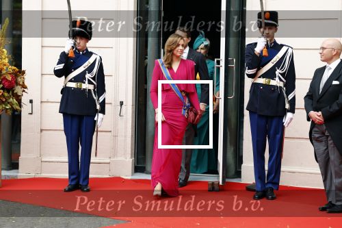 Den Haag 19 september 2023
Prinsjesdag 2023. Aanwezig namens de koninklijke familie , Koning Willem Alexander Koningin Maxima Prinses Amalia Prinses Alexia Prins Constantijn en Prinses laurentien.