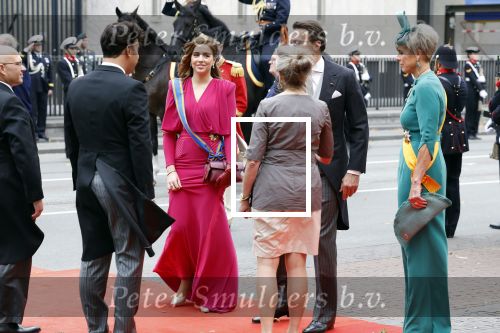 Den Haag 19 september 2023
Prinsjesdag 2023. Aanwezig namens de koninklijke familie , Koning Willem Alexander Koningin Maxima Prinses Amalia Prinses Alexia Prins Constantijn en Prinses laurentien.