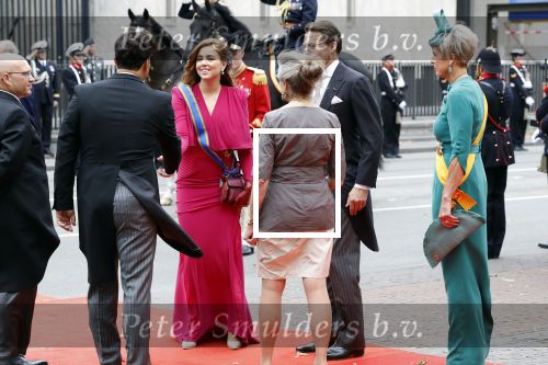 Den Haag 19 september 2023
Prinsjesdag 2023. Aanwezig namens de koninklijke familie , Koning Willem Alexander Koningin Maxima Prinses Amalia Prinses Alexia Prins Constantijn en Prinses laurentien.