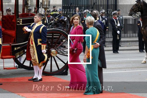 Den Haag 19 september 2023
Prinsjesdag 2023. Aanwezig namens de koninklijke familie , Koning Willem Alexander Koningin Maxima Prinses Amalia Prinses Alexia Prins Constantijn en Prinses laurentien.