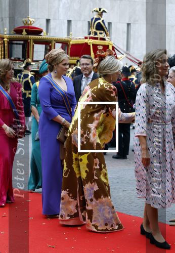 Den Haag 19 september 2023
Prinsjesdag 2023. Aanwezig namens de koninklijke familie , Koning Willem Alexander Koningin Maxima Prinses Amalia Prinses Alexia Prins Constantijn en Prinses laurentien.