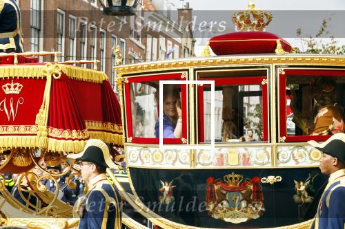 Den Haag 19 september 2023
Prinsjesdag 2023. Aanwezig namens de koninklijke familie , Koning Willem Alexander Koningin Maxima Prinses Amalia Prinses Alexia Prins Constantijn en Prinses laurentien.