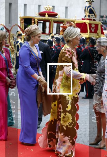 Den Haag 19 september 2023
Prinsjesdag 2023. Aanwezig namens de koninklijke familie , Koning Willem Alexander Koningin Maxima Prinses Amalia Prinses Alexia Prins Constantijn en Prinses laurentien.