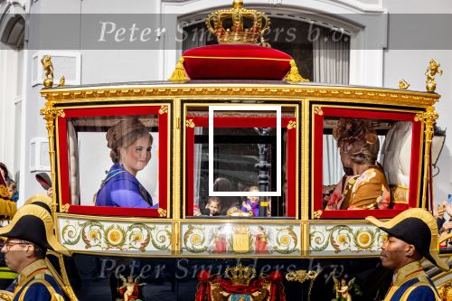 Den Haag 19 september 2023
Prinsjesdag 2023. Aanwezig namens de koninklijke familie , Koning Willem Alexander Koningin Maxima Prinses Amalia Prinses Alexia Prins Constantijn en Prinses laurentien.