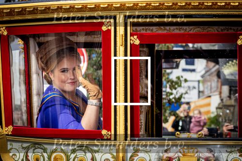 Den Haag 19 september 2023
Prinsjesdag 2023. Aanwezig namens de koninklijke familie , Koning Willem Alexander Koningin Maxima Prinses Amalia Prinses Alexia Prins Constantijn en Prinses laurentien.