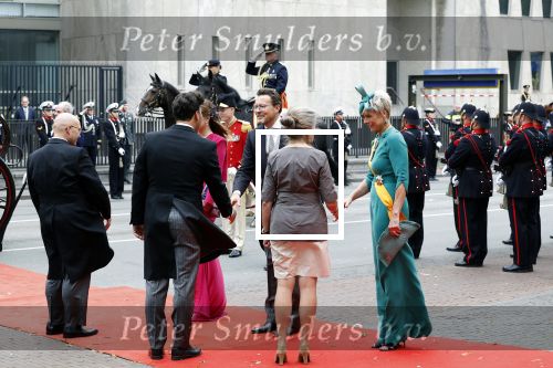 Den Haag 19 september 2023
Prinsjesdag 2023. Aanwezig namens de koninklijke familie , Koning Willem Alexander Koningin Maxima Prinses Amalia Prinses Alexia Prins Constantijn en Prinses laurentien.