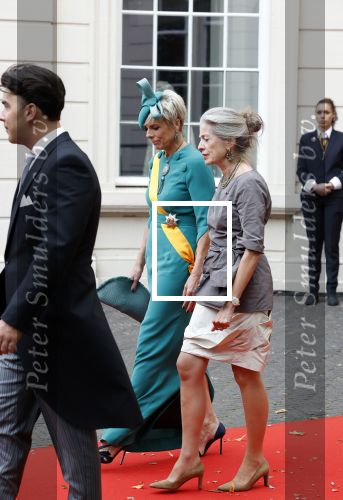 Den Haag 19 september 2023
Prinsjesdag 2023. Aanwezig namens de koninklijke familie , Koning Willem Alexander Koningin Maxima Prinses Amalia Prinses Alexia Prins Constantijn en Prinses laurentien.
