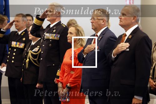 Amsterdam 14 september 2023
Legion of Honor ceremony op het terrein van de Marine in Amsterdam.
Prinses Margarita reikt ook een prijs uit .