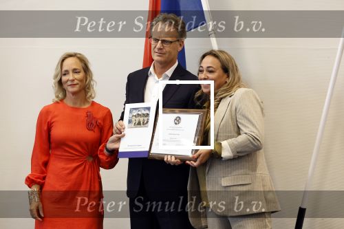 Amsterdam 14 september 2023
Legion of Honor ceremony op het terrein van de Marine in Amsterdam.
Prinses Margarita reikt ook een prijs uit .