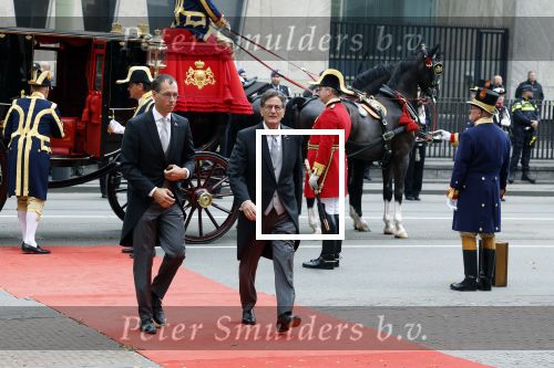 Den Haag 19 september 2023
Prinsjesdag 2023. Aanwezig namens de koninklijke familie , Koning Willem Alexander Koningin Maxima Prinses Amalia Prinses Alexia Prins Constantijn en Prinses laurentien.