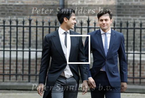 Den Haag 19 september 2023
Prinsjesdag 2023 . Aankomst van de ministers met partners en Staatsecretarissen met partners op het binnenhof. Rob Jetten met nieuwe vriend