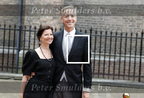 Den Haag 19 september 2023
Prinsjesdag 2023 . Aankomst van de ministers met partners en Staatsecretarissen met partners op het binnenhof. Robbert Dijkgraaf met zijn vrouw