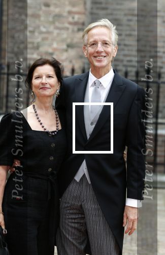 Den Haag 19 september 2023
Prinsjesdag 2023 . Aankomst van de ministers met partners en Staatsecretarissen met partners op het binnenhof. Robbert Dijkgraaf met zijn vrouw