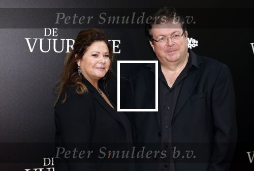 Amsterdam 11 september 2023
Premiere de Vuurlinie in Thuschinski Amsterdam .  Roel Heine met collega